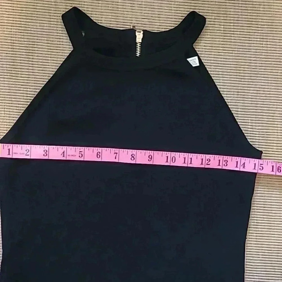 NWOT Gorgeous Eliza  J Cutaway Knit Tank Top Luxe - Black - Size XS - Picture 7 of 8